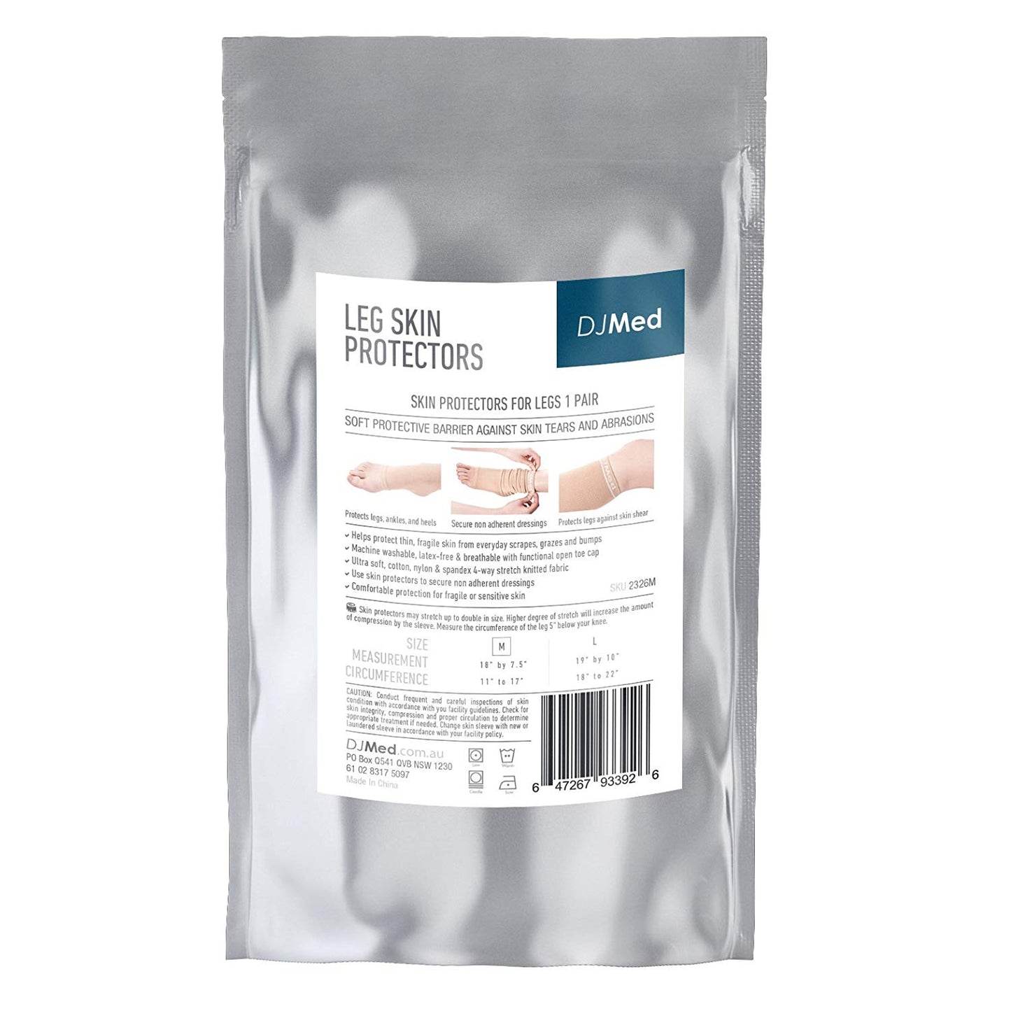 Skin Protectors for Legs — Gentle Breathable Protection