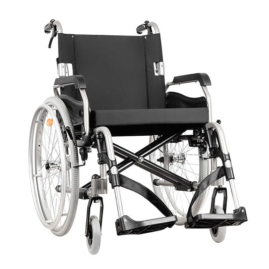 Lifestyle Extra Self-Propelled Wheelchair with Quick Release Wheels, Lightweight Aluminium Frame, TGA Certified
