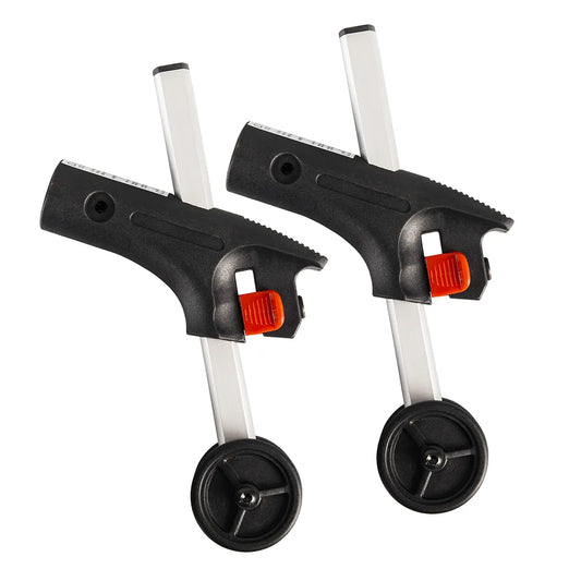 Heavy-Duty Wheelchair Anti-Tip Wheels - 4pcs Durable Plastic Safety Set