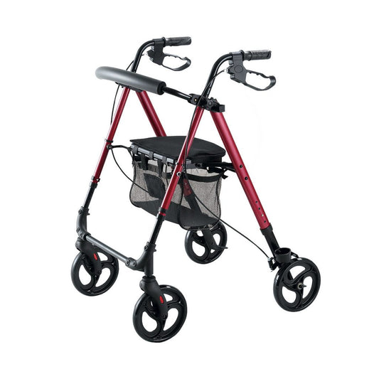 Lightweight Classic Rollator Walker – Portable & Comfortable Mobility Aid