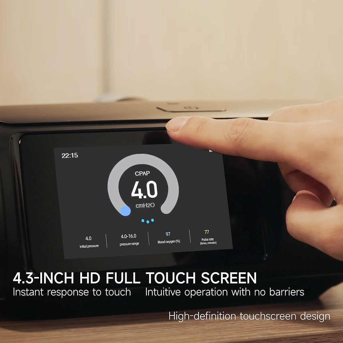 Auto CPAP Machine with Integrated Humidifier: Advanced Sleep Apnoea Solution