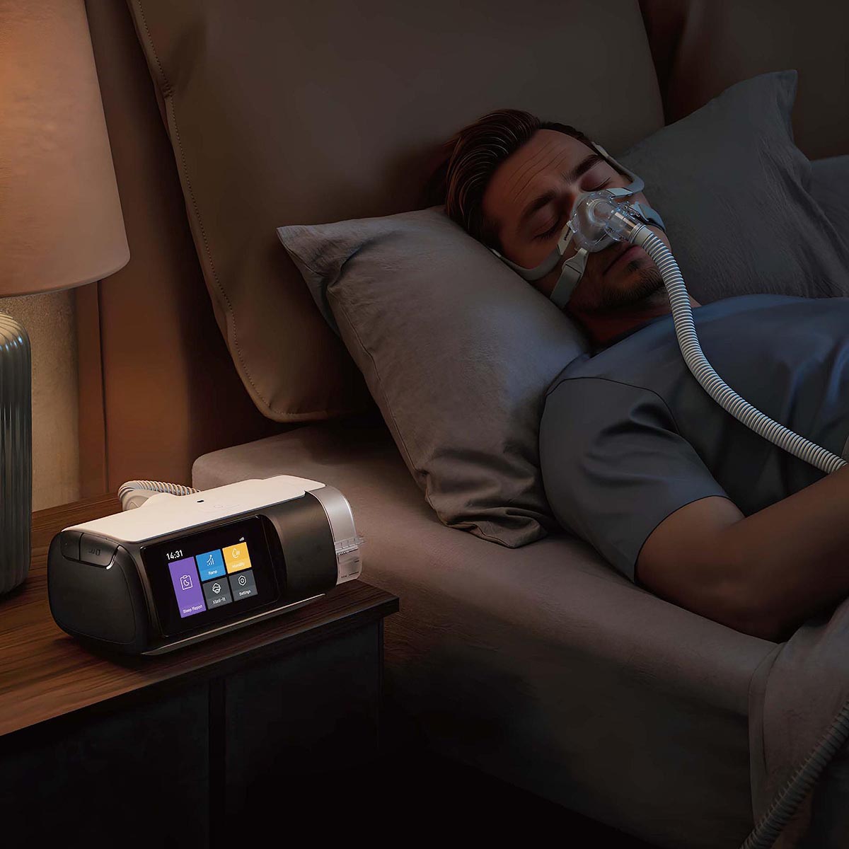 Auto CPAP Machine with Integrated Humidifier: Advanced Sleep Apnoea Solution