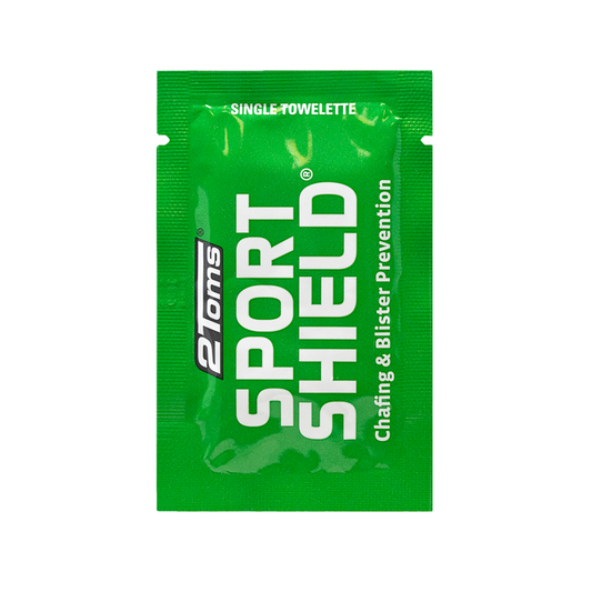 2Toms SportShield Anti-Chafing Towelette - Sweatproof & Waterproof Blister Prevention