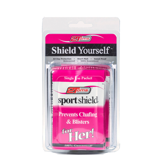 2Toms SportShield for Her Anti-Chafing Towelettes - 10 Pack