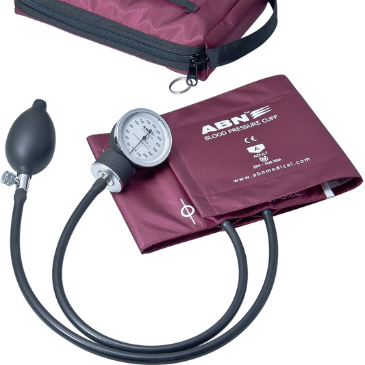 Portable Aneroid Blood Pressure Monitor with Adult Cuff | Reliable Sphygmomanometer for Health Checks