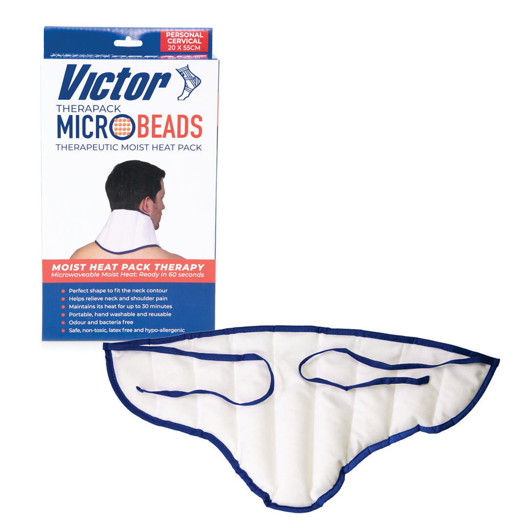 Microbeads Neck Heat Pack for Pain Relief and Comfort - Cervical Support