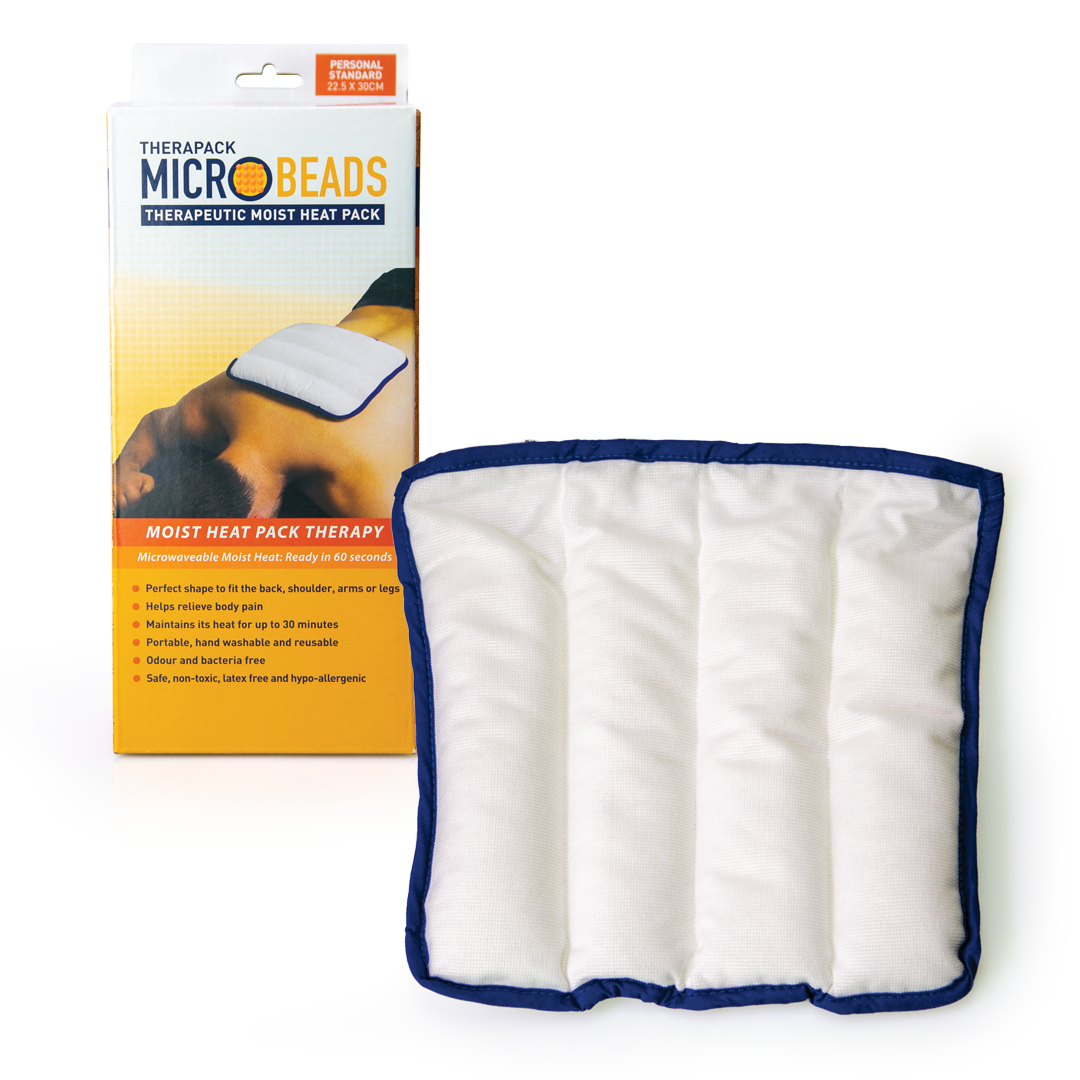Therapack Microbeads Personal Heat Pack Standard - Long-lasting & Effective Moist Heat Therapy for Pain Relief