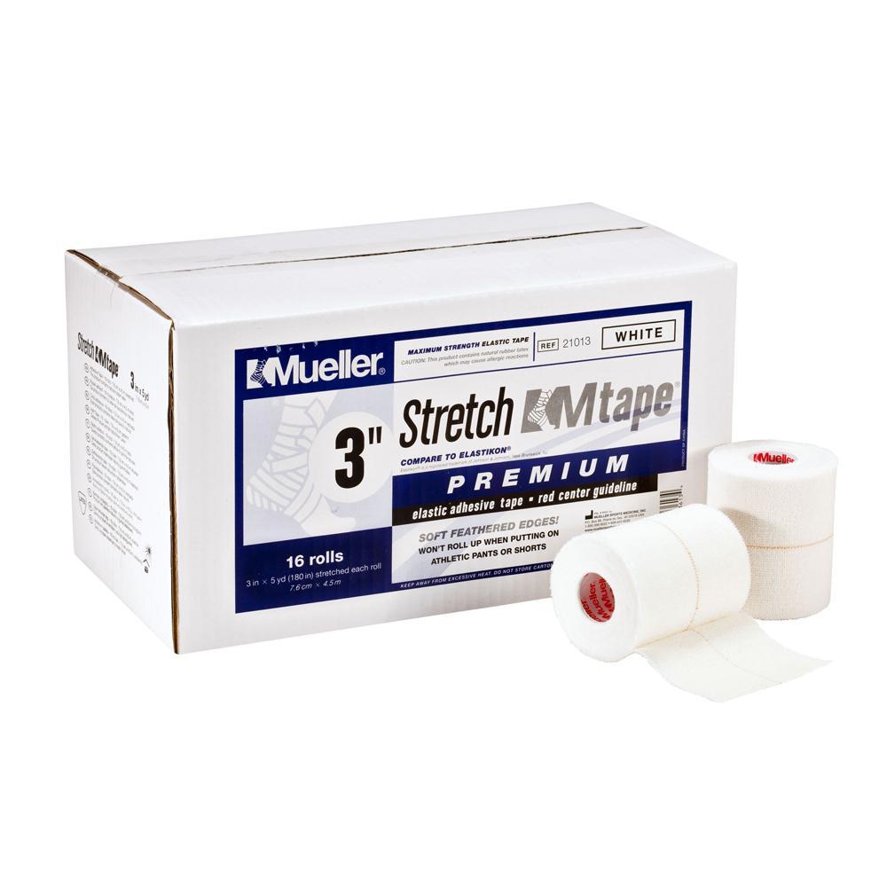 Mueller Stretch Tape Premium - Maximum Strength Elastic Adhesive Tape for Sports, First Aid and Medical Use