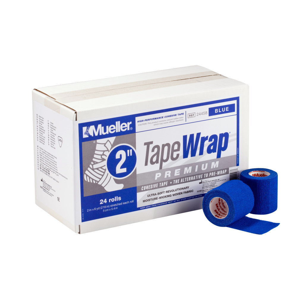 Mueller Tape Wrap Premium 2 Inch Wide - Ideal for Sports Injury Support & Compression