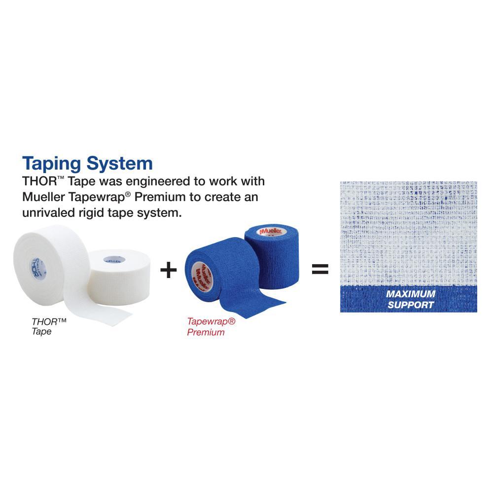 Mueller THOR Rigid Cohesive Sports Tape Box of 32 for Sports Injuries & Physiotherapy