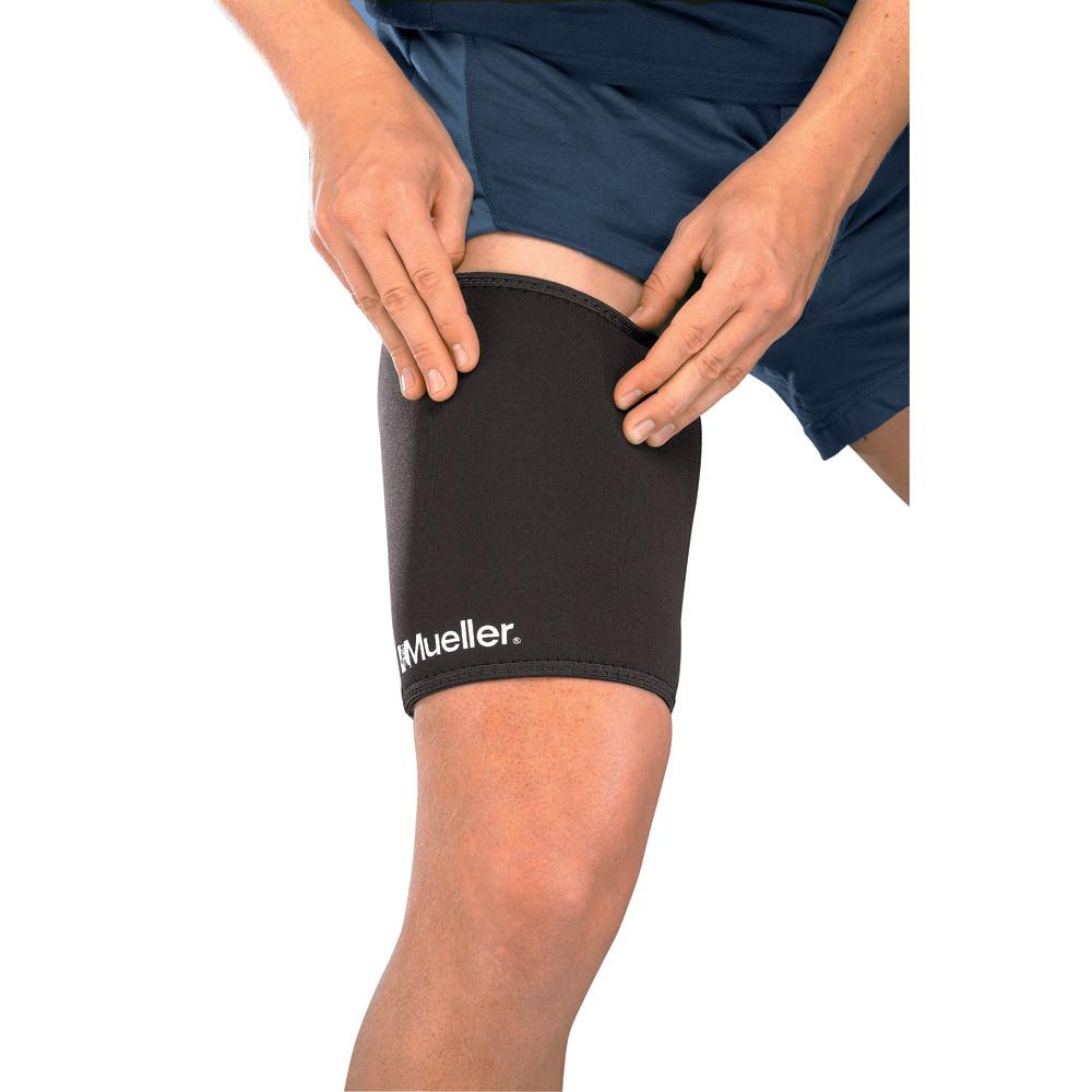 Mueller Neoprene Thigh Sleeve - Support for Strains & Stiffness