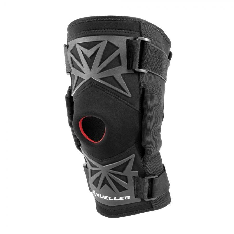 Mueller Pro Level Hinged Knee Brace for ACL, MCL & LCL Support - Lightweight & Adjustable - Ideal for Sports Recovery