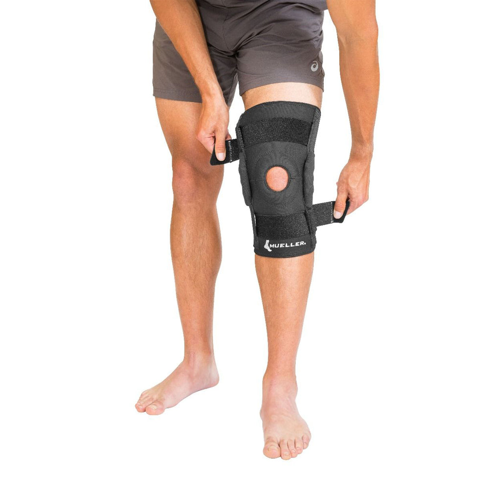 Mueller Hinged Wraparound Knee Brace – Arthritis Support & Injury Recovery