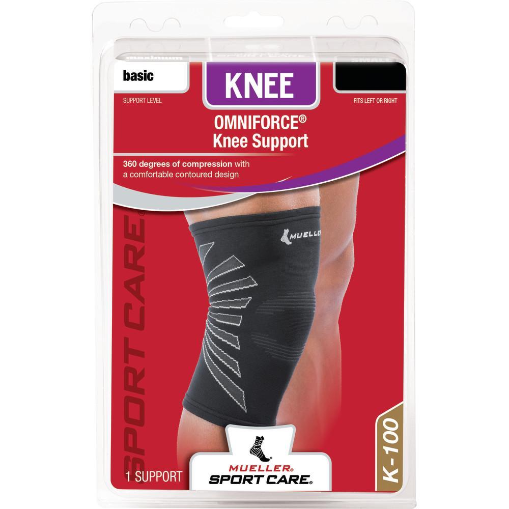 Mueller OmniForce Knee Support - Comfortable Knit Knee Brace for Everyday Use