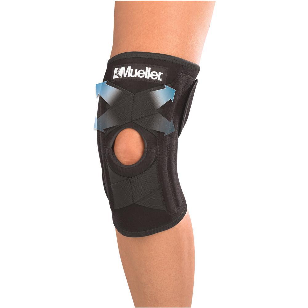 Mueller Self-Adjusting Knee StabiliserProvides Support & Heat Retention for Injury Recovery