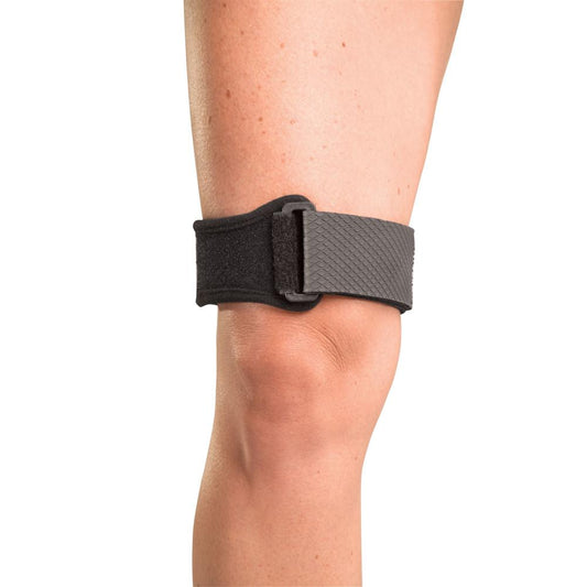 Mueller ITB Strap OSFM Black - Relieve Iliotibial Band Syndrome, Tendinitis & Knee Pain