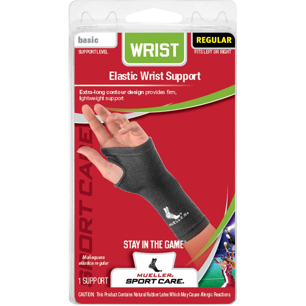 Mueller Elastic Wrist Support with Loop - One Size Fits Most