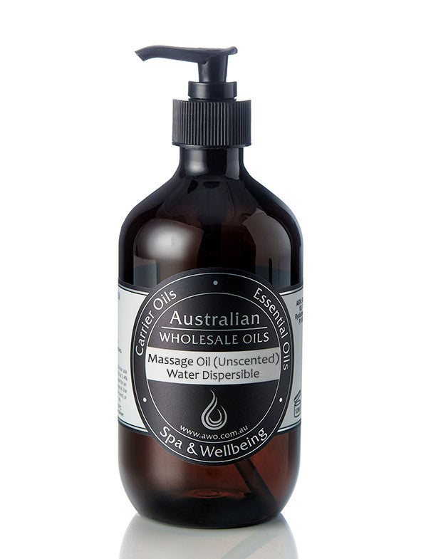 Massage Oil - Water Dispersible