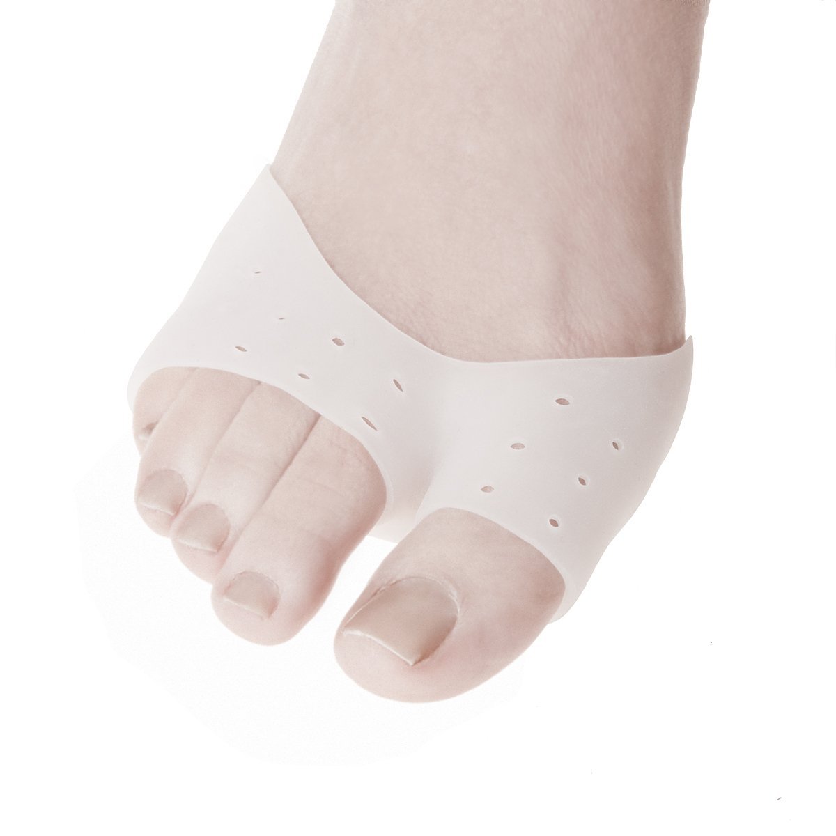 Metatarsal open toe sleeve pads, ventilated gel cushioning