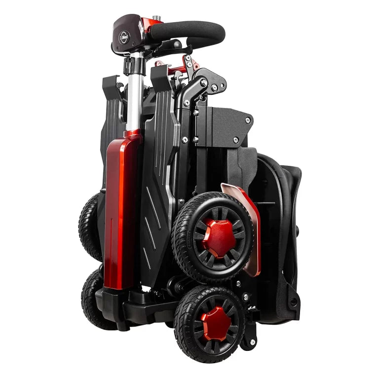 Auto Foldable Mobility Scooter - Portable, 4 Wheel Electric Travel Scooter