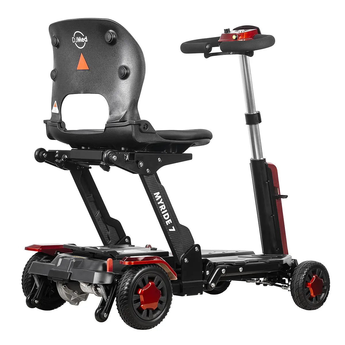 Auto Foldable Mobility Scooter - Portable, 4 Wheel Electric Travel Scooter