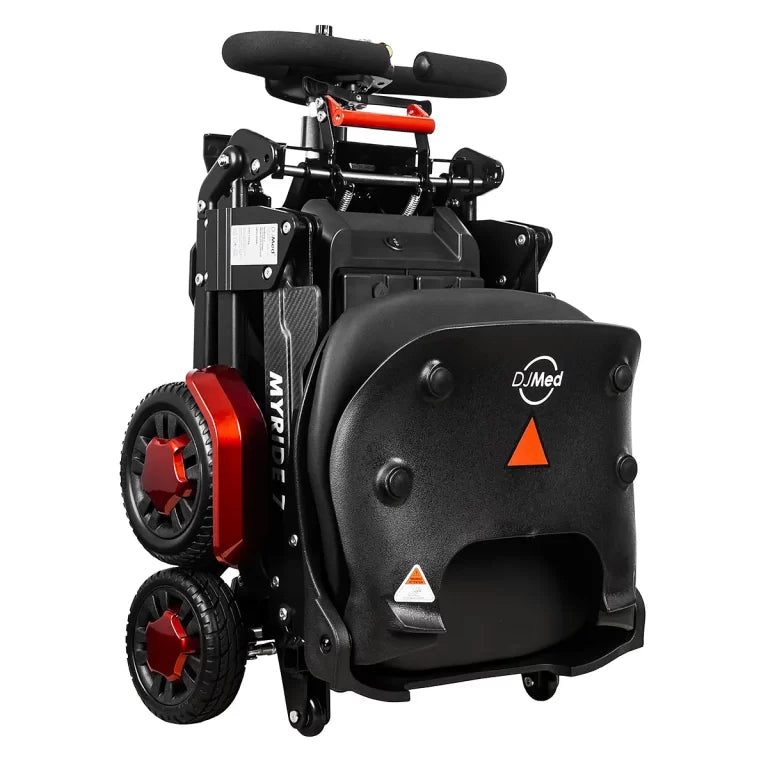 Auto Foldable Mobility Scooter - Portable, 4 Wheel Electric Travel Scooter