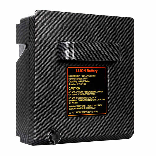 Battery pack cassette 10Ah 24V for ultralight electric wheelchair