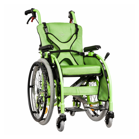 MyRide Kids Paediatric Wheelchair - Lightweight Aluminium, Foldable & Adjustable, TGA Certified