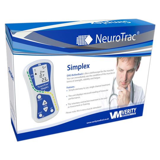 NeuroTrac Simplex EMG Biofeedback Unit for Incontinence Assessment