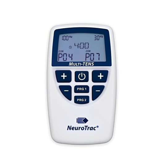 NeuroTrac Multi TENS & Muscle Stim Machine – Dual Channel TENS/NMS Unit for Pain Relief & Rehab