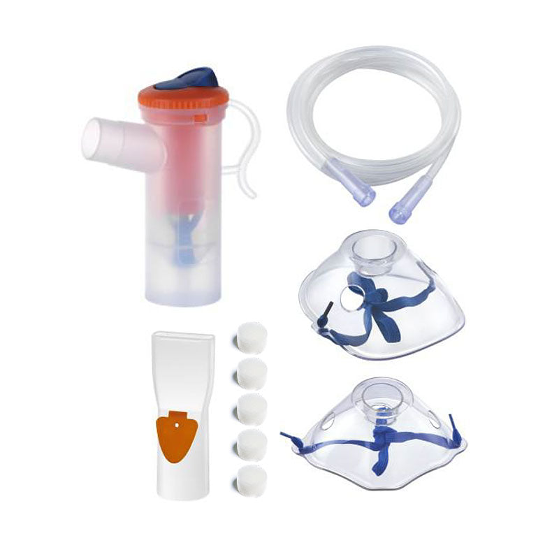Premium Nebuliser Bowl Kit with Adjustable Masks for Adults & Kids, 6ml Capacity, Cost-Effective Home Health Solution