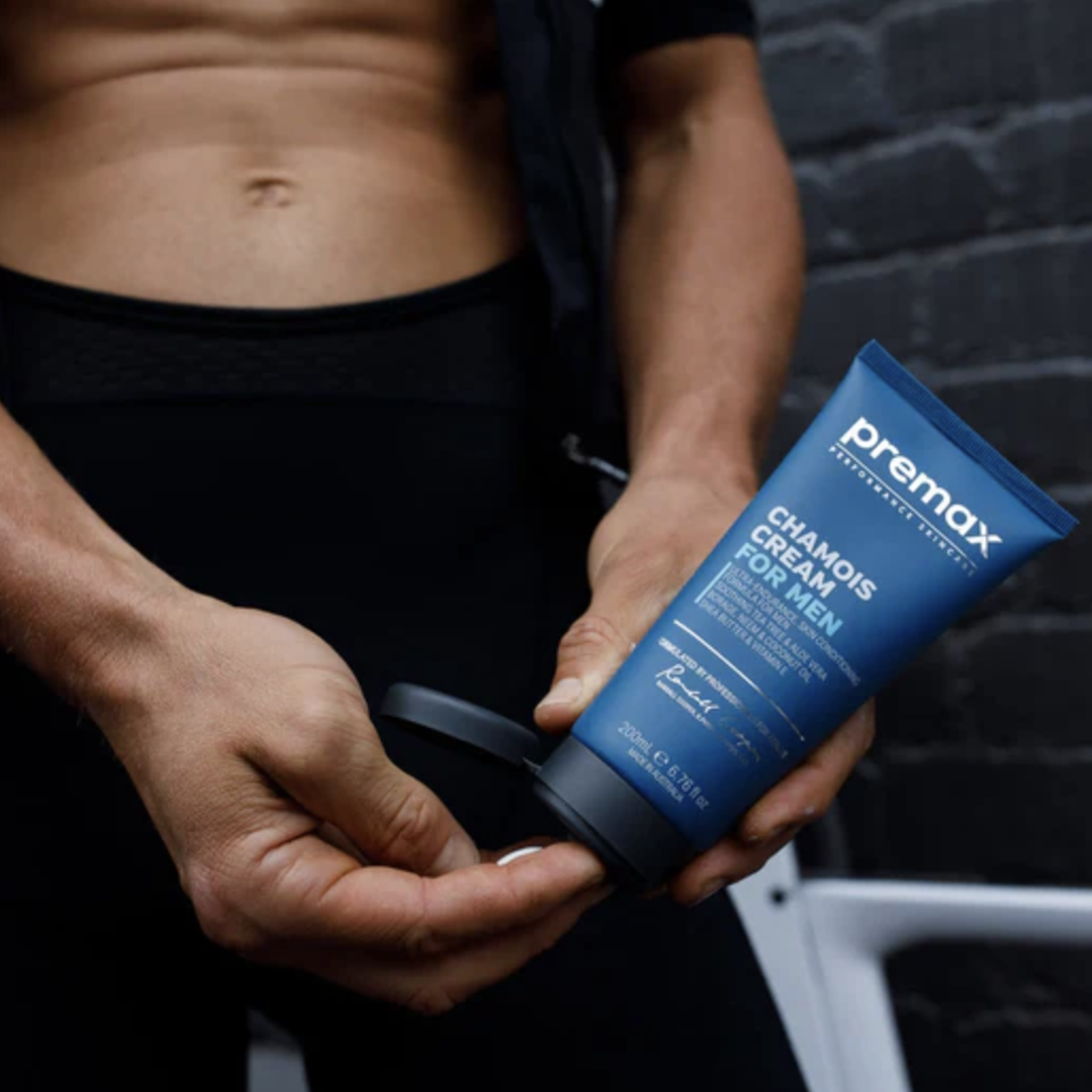 Premax Chamois Cream - Anti-Chafe Cycling Protection with Natural Ingredients