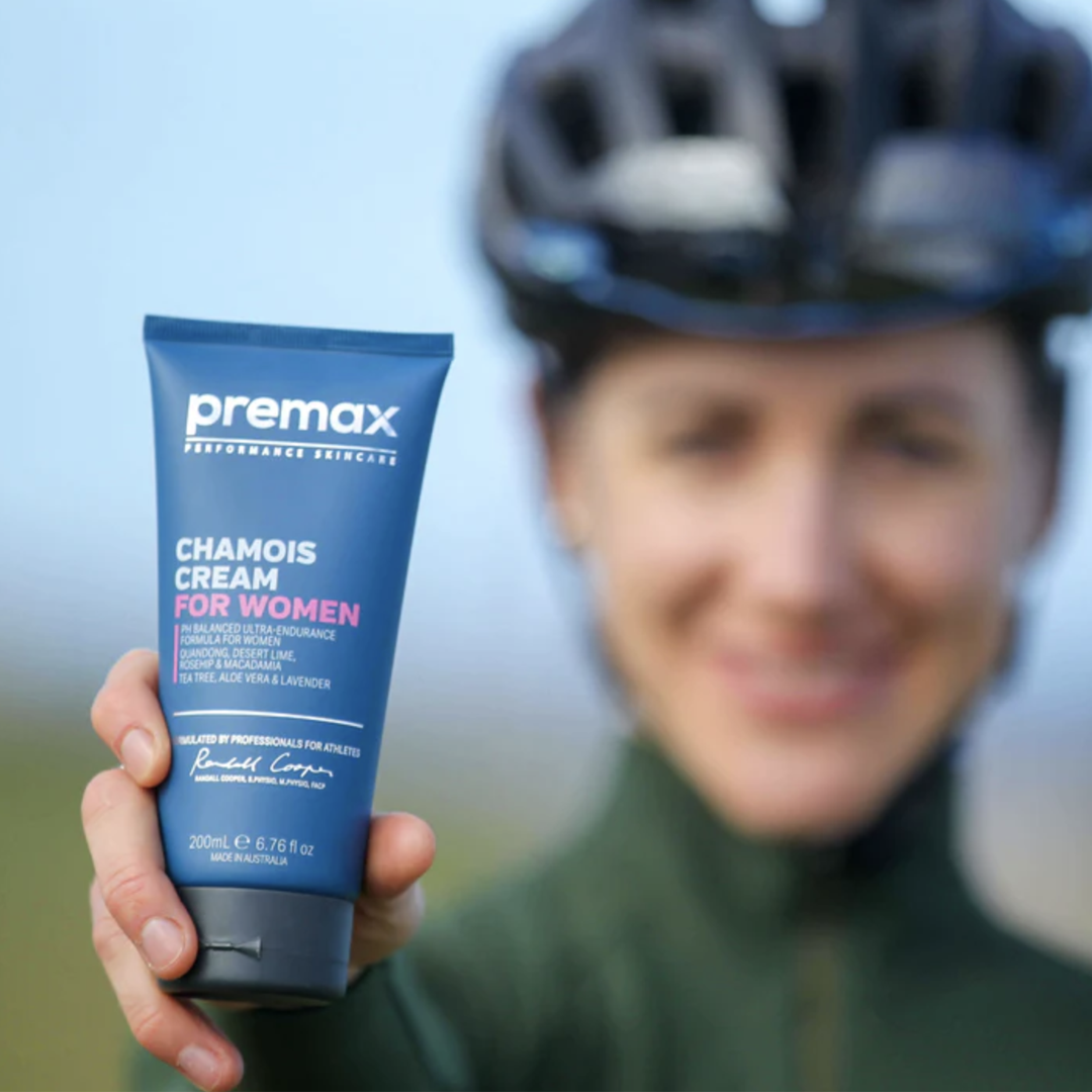 Premax Women's Chamois Cream - Premium Anti-Chafe, Ultra-Endurance Formula for Cyclists