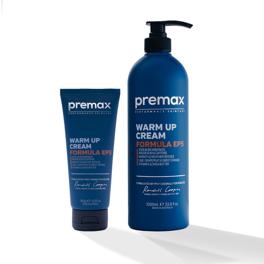 Premax Warm Up Cream Formula EP5 100g - Boost Performance with Invigorating Heat Therapy for Athletes in Australia