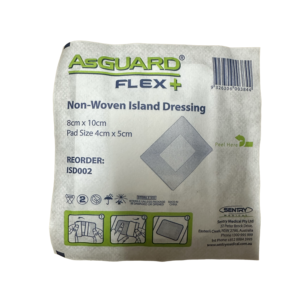 Island Dressing Single 10cm x 8cm