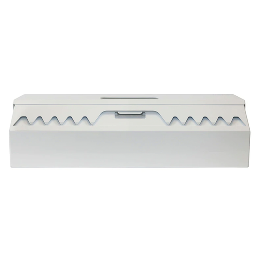 Purifas BodyShield Dispenser – Wall-Mountable Powder-Coated Steel Holder for 72cm & 100cm Rolls