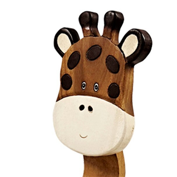 Kids Animal Chair Giraffe Design – Handmade Solid Hardwood
