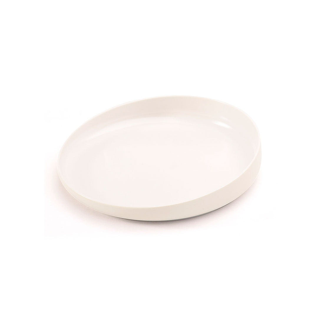 Raised Edge Plate for Easier Dining in Hospital, Care and Home