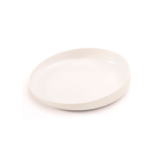 Raised Edge Plate for Easier Dining in Hospital, Care and Home