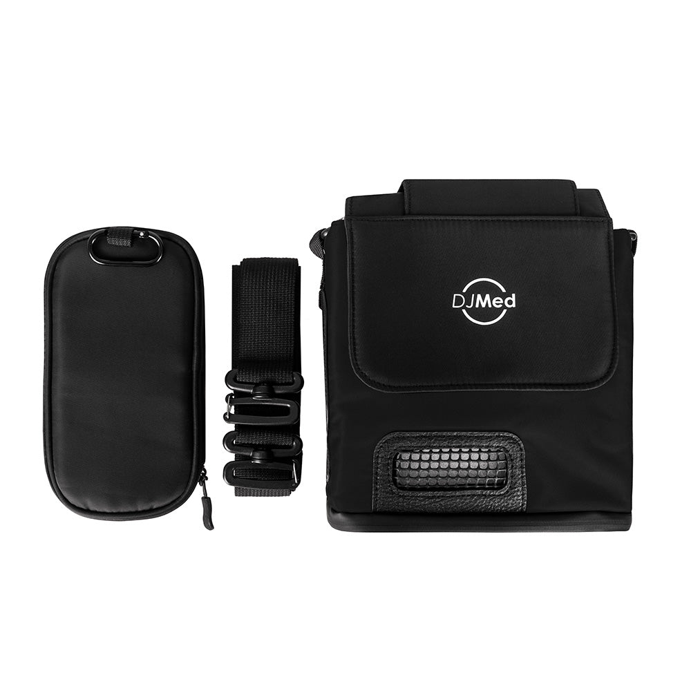 Portable oxygen concentrator bag for compact units