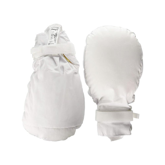 Double-padded security mitts for comfortable hand containment