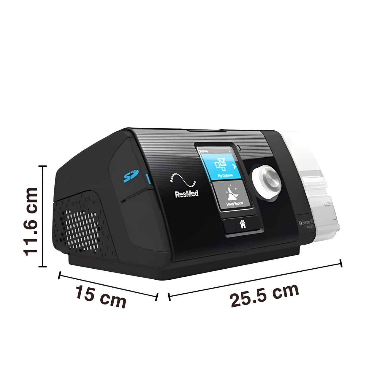 ResMed AirSense 10 Elite 4G CPAP Machine Package + Humidifier & Heated Tube