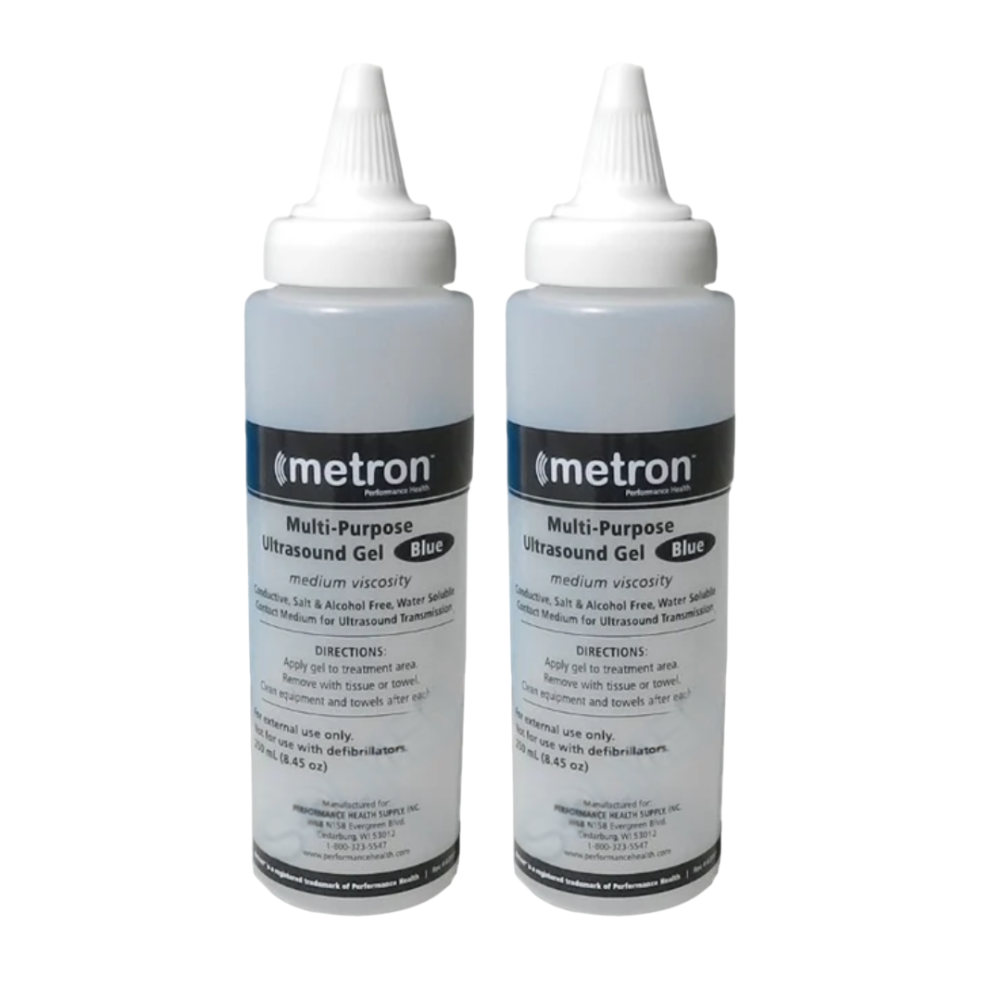 Metron Ultrasound Gel 250mL Conductive Gel Lubricating Tens Machine ECG EEG Transmission