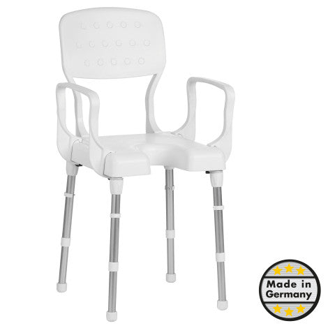 Shower Chair - Non-Slip Adjustable Seat for Elderly & Disabled | 130kg Capacity