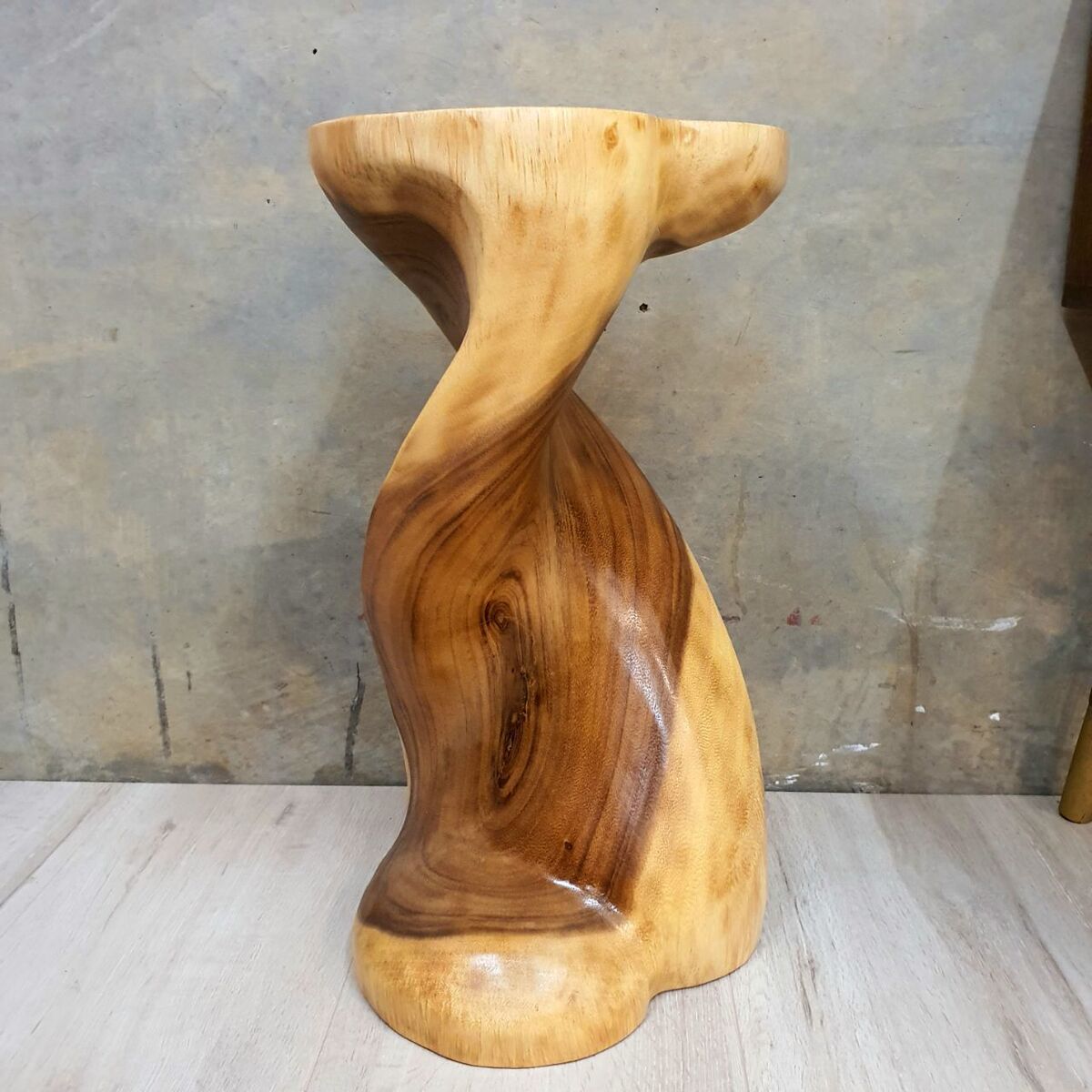 Handmade Hardwood Side Table / Stool / Lamp Table
