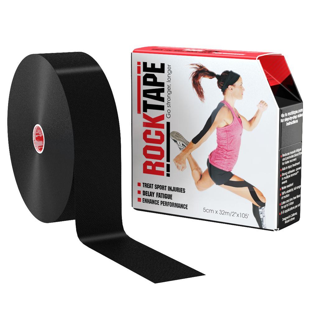 RockTape Kinesiology Tape – Premium Elastic Therapeutic Tape for Muscle & Joint Support – 5cm x 5m Roll