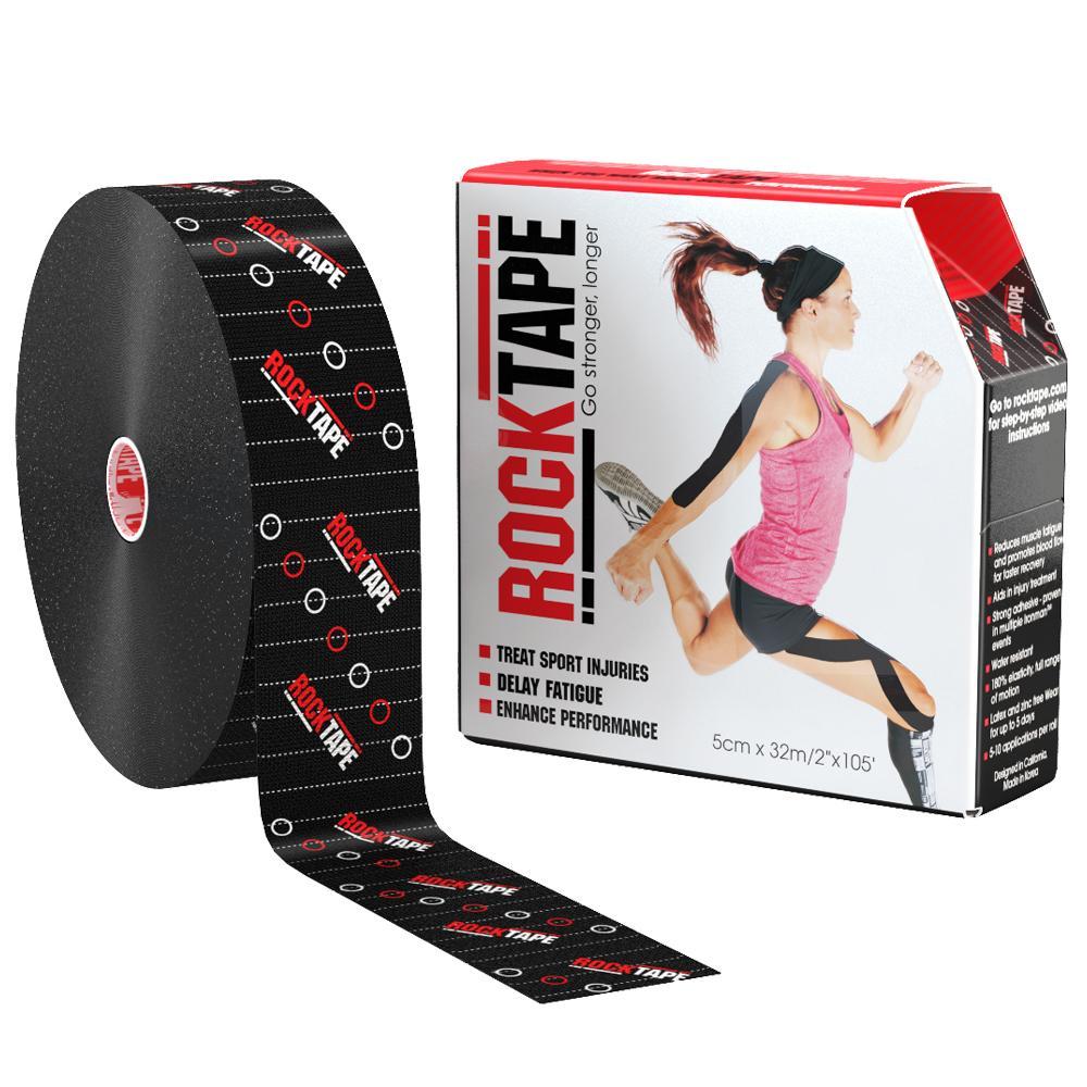 RockTape Kinesiology Tape – Premium Elastic Therapeutic Tape for Muscle & Joint Support – 5cm x 5m Roll