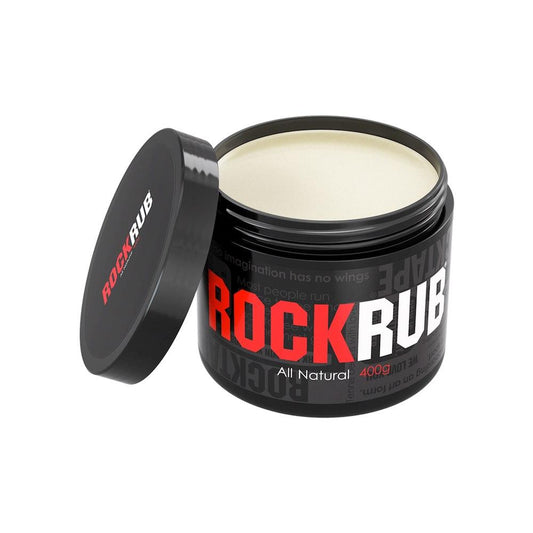 Rocktape RockRub Massage Cream 400g - Soothes Muscle Pain & Enhances Recovery, Australia Stock