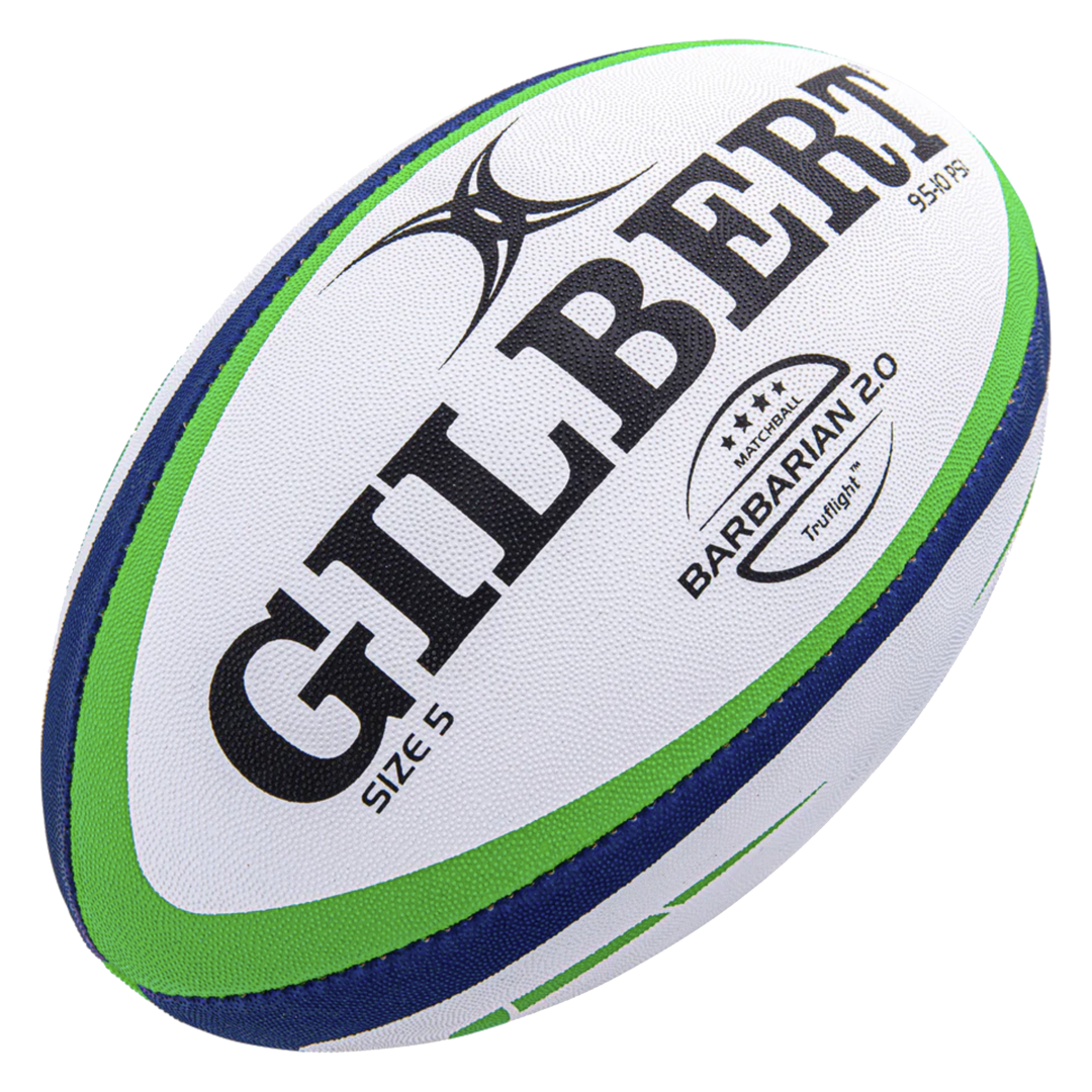 Gilbert Barbarian Match Rugby Ball - Size 5