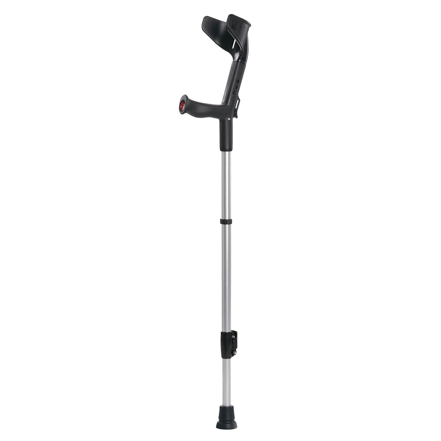 Rebotec BIG 250 Heavy Duty Forearm Crutches Pair - Adjustable German Design, 250kg Capacity